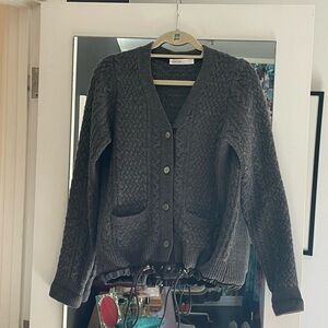 Sacai luck wool cardigan